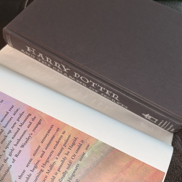 RARE Harry Potter and the Chambers of Secrets 1st American Ed w/Typo Misprints - Picture 8 of 9